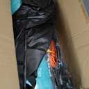 AWSUM Inflatable Floating Dock Air Dock Platform Floating Island Raft with None-Slip Surface for Pool Beach Ocean (8  6 ft, Mint Green/Gray)