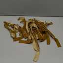 Khaki 24 Pcs Velvet Bows Christmas Tree Ornaments Valentines Day Bows Decoration for Garland Home Coquette Wedding Decor (5 x 7 Inch,Width of 1")