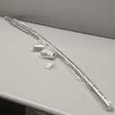 Adjustable Curved Shower Rod, 42-72 inches Extra Wide Shower Curtain Rod, Rust proof, Premium Stainless Steel, Curved Shower Curtain Rod for Bathroom, Need to Drill, Nickel