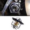 HEVLE Car Thermostat, High Performance Thermostat, Automotive Replacement Engine Thermostats, Auto Engine Coolant Thermostat Compatible with Honda Civic CRV CRZ, Replaces #19301-PAA-306, 19301-PLC-315