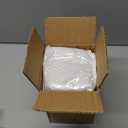 Bariatric Meal Prep Containers, 8 oz Bariatric Portion Control Food Storage Containers with Two 4 oz Compartments (3 Pack), Reusable Glass Snack Containers with BPA Free Airtight Lids (Black)