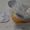 Automatic Cat Feeders - 2L Cat Food Dispenser Easy to Use, Timed Automatic Pet Feeder with Over 180-day Battery Life, 1-6 Meals Dry Food Programmable Portion Control Also for Dogs (White)