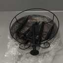 Daoeny 35In Metal Bird Bath for Outside, Vintage Freestanding Birdbaths & Birdfeeder, Bird Baths Feeder Bowl for Outdoors Garden Patio Yard Lawn Decor, Upgraded 5-Pronged Base (Antique Bronze)