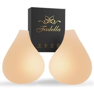 Sticky Push UP Bra, Silicone Adhesive Nipple Covers for Women, Invisible Strapless Breast Pasties