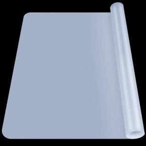 LEOBRO Large Silicone Mat, 23.4 x 15.6 Clear Silicone Mats for Crafts, Play Dough Mat, for Resin Molds, Clay, Paint, Arts and Crafts, Medium Thickness 0.75 MM