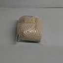Bathroom Rug Absorbent Waffle Bath Mat Non Slip Machine Washable Toilet Carpet Soft Thin Bath Runner for Bathroom Floor, Tub and Shower, Beige, 24" x 36"