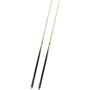 HNQQ 2-Piece Pool Cue Stick – 58″ Wooden Billiard Cues, Standard & Heavy Options, 13mm Tip, Set of 2 – Beginner & Family Friendly (58" Set of 2)