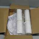 White Linen Tall Drum Lampshade set of 2, 9.8" Top x 9.8" Bottom x 11.8" High Lamp Shade, Lamp Shade Replacement for Table and Floor Lamps, Pendant Light, Handcrafted Lampshade, Easy Assembl