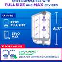 Zevo Flying Insect Trap Refill Cartridges for Fruit Flies & Gnats, 6 Count