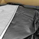 Sailnovo Rooftop Cargo Carrier Roof Bag,20 Cubic feet Soft PVC Waterproof Roof Bag for Most Vehicles with/Without Rack with Strap,Anti-Slip Mat,Padlock,Foldable Car Top Carrier for Road Trip Camping