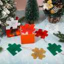 Vercraft 20 Pcs Christmas Employee Appreciation Gifts Bulk, Acrylic Puzzle Thank You Ornaments, Positive Affirmation Hanging Decor for Coworker Teacher Staff Team Gifts, Xmas Tree Party Favors