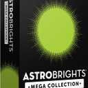Astrobrights Mega Collection, Colored Paper, Bright Green, 625 Sheets, 24 lb/89 gsm, 8.5" x 11" - MORE SHEETS! (91622)