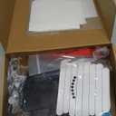 Shellwei 24 Pcs Winter Snowman Stick Craft Ornament DIY Wooden Christmas Craft Snowman Stick Ornaments Winter Art and Crafts Hanging Decoration for Xmas Home Party Activity Supplies