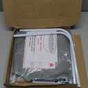 Sunhoo Cat Window Hammock Perch Cordless Perches Window Sill Seat Bed Foldable Stable Lounger Upgraded Suction Cup Easy Assembly Indoor Cats Kitty Shelf Hold Up to 55lbs (Grey, M)