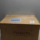 TASALON Standing Hair Steamer for Deep Conditioning - Hooded Steam Cap for Natural, Dyed Hair - Professional Steamer for Hydration, Dry Hair Treatment-Heated Micro Mist Steamer for Spa, Home Use