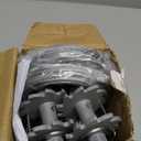 ColourTree Hardware Kit Winch Set for Rectangle/Square Sun Shade Sails Canopy, Easy-Tensioning, 316 Military-Grade Stainless Steel(Winch + Hardware Kit + Cables)