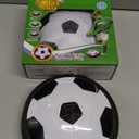 2 Pack Hover Soccer Ball with 8 Pcs Batteries, Air Floating Soccer Toy with LED Lights and Foam Bumper, Indoor Games for Kids 4-8-12, Toys Gifts for 3 4 5 6 7 8 9 Year Old Boys Girls (Multicolor)