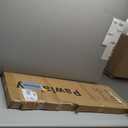 3 Panel Short Panel Divider Screen,3.95 FT Tall Bamboo Room Divider Folding Privacy Screen,Short Panel Divider Freestanding Room Divider for Room Seperation,Beige