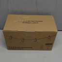 50ft-Solar-Powered-Lights-Outdoor-Waterproof-String Lights-Outside-Patio-Yard-Garden-Fence-Backyard-Deck-Porch-Balcony-Patios-Camping-Battery-Operated-LED-Fairy-Strip-Lighting-Hanging-Edison-Bulbs-S14 (50FT(15 Sockets))