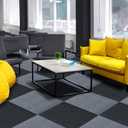 Peel and Stick Carpet Squares 24" x 24", Self Adhesive Non-Slip Carpet Tiles, Peel and Stick Soft Padded Carpet Tiles for Kitchen Bedrooms Indoor Outdoor(20 Tiles/80 sq ft)