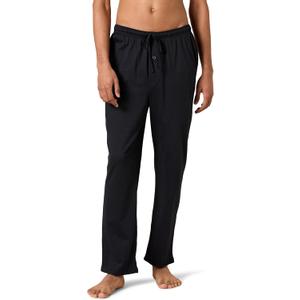 2 PCS Amazon Essentials Men's Cotton Knit Pajama Pant (Large, Black, Burgundy)