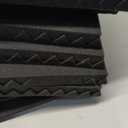 52 Pack Acoustic Panels 1 X 12 X 12 Inches - Acoustic Foam - High Density- Soundproof Studio Wedges - Charcoal