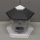 Heritage Farms Deluxe Gazebo Bird Feeder, 5 Quart Capacity Hanging Bird Feeder, Hexagon Outdoor Bird Seed Feeder with Six Feeding Stations, Clear Reservoir, Decorative Garden Bird Feeder