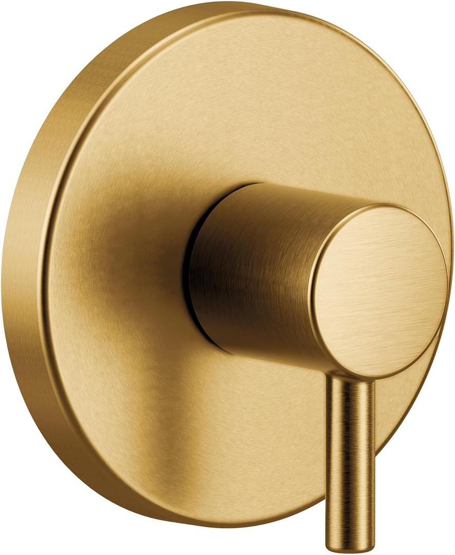 Moen UT4191BG Align 1-Handle M-CORE Transfer Valve Trim Kit, Valve Required, Brushed Gold