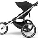 Thule Glide 3 Single Child All-Terrain & Jogging Stroller, Lightweight, air-Filled Tires, Twist Hand Brake, Fixed Front Wheel