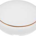 DOITOOL Ceiling Light Fixture - Ceiling Light Shade Cover 8 Inch Replacement Mushroom Glass Shade