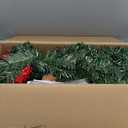 Joiedomi 24 Inch/2FT Tabletop Mini Christmas Prelit Decoration, Artificial Mini Xmas Pine Tree with Prelit LED String Lights and Ornaments Decor, Christmas New Year Decoration Tree Decor