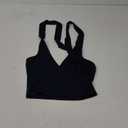 SOLY HUX Women's Halter Tops V Neck Tie Backless Summer Crop Tank Top, S