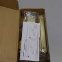 Ravinte 10 Pack Finger Pulls for Cabinets 128mm/5 Hole Center Tab Cabinet Handle Gold Finger Edge Pulls Concealed Handles for Kitchen Drawer Finger Cabinet Pulls 150mm/5.91" Length