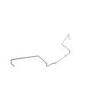 RLECS 2PCS 12cm Computer Host CPU Cooler Fan Fixed Card Buckle Fastener Card Spring Wire Hook Suitable for xuanbing 400 and Donghai X4 Fan