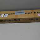 LONGKING Premade Board and Batten Wainscoting Kit, MDF Paintable Accent Wall Panels with Edge Trim, Pre-Cut Ready to Assemble Moulding for Interior Home Decor, Covers 93.93 x 56 in.