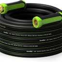 RAINPOINT Garden Hose 50ft x 5/8", Water Hose Heavy Duty, Flexible, Lightweight Durable Hybrid Hose with Swivel Handle for Yard, Car Wash, Pets, No Kink, Male to Female Fittings