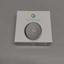 Google Nest Thermostat - Smart Thermostat for Home - Programmable Wifi Thermostat - Charcoal