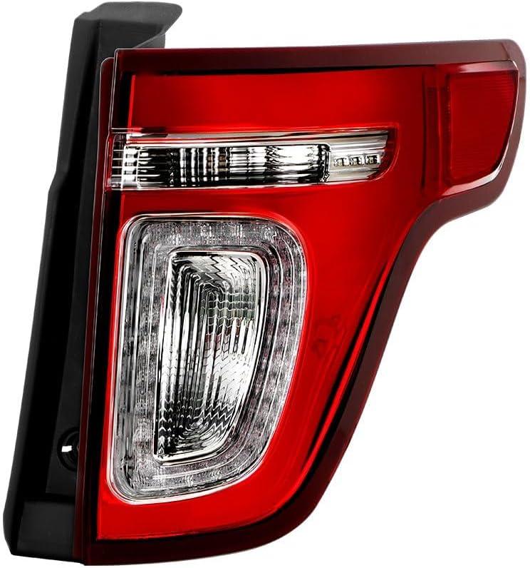 Spyder (POE) Ford Explorer 11-15 LED Red Clear Tail Light - OE Right (FO2801226)
