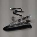 Electric Milk Frother Handheld: Rechargeable 3 in 1 - LED Digital Display with 3 Speeds Portable Stainless Steel Drink Foam Mixer for Milk Coffee, Lattes, Cappuccino, Matcha - Starlight Black