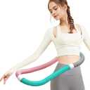 Abdominal Workout Hoop,Designed with Waist Spring,Suitable for Adult Pilates Fitness Circle Carried by Family Fitness and Travel.