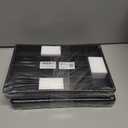 2 x Kitsure Silverware Organizer for Drawers - Expandable Cutlery and Utensil Drawer Organizer with Easy Maintenance, Premium PP Kitchen Organizers and Storage for Flatware, Black, 13.2" x 12.2" x 1.6" (Medium)