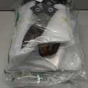 ZYP 2PCS 8x10ft Heavy Duty Clear Waterproof Tarps Outdoor Garden Rainproof Covering,Clear Vinyl Tarp with Grommets,Transparent Waterproof Tarpaulin for Covering Henhouse Porch Canopy Plant Camping