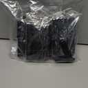 Syhood 60 Pieces Satin Foam Sponge Hair Rollers Soft Foam Hair Styling Curlers Flexible Hairdressing Curlers Black Perm Wave Rods(0.6 Inch)