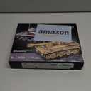 WW2 Army Tank Toys Building Kit, Create a German Tiger & an American M4 Sherman Tank Models with 1184 Blocks, Great Military Gifts for Boys Kids Age 8-14