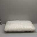 100% Natural Talalay Latex Pillow for Sleeping with Removable Cotton Cover, Premium Soft Bed Pillow Helps Relieve Pain and Pressure, Suitable for Side Back or Stomach Sleepers (Standard (Firm)