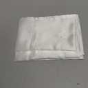 Bedsure Satin Pillowcases, Similar to Silk Pillow Cases Queen Size Set of 2, Pure White Cooling Pillow Case for Sleeping Women with Envelope Closure, Gifts for Women Men, 20x30 Inches, 2pcs