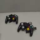 FIOTOK Gamecube Controller, Classic Wired Controller for Wii Nintendo Gamecube (Black-2Pack)