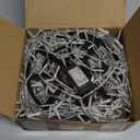 JMEXSUSS 168FT 600 LED Christmas Lights Outdoor Waterproof Clear Wire Indoor String Lights for Outside Warm White Christmas Tree Lights Plug in for Bedroom Wedding Party Valentines Decor