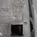 Modern Black Round Crystal Chandelier, D47.2 Wagon Wheel Chandelier for Dining Room Over Table, K9 Crystal Chandeliers Pendant Light Fixture for Kitchen Island, Entryway, Living Room, Foyer