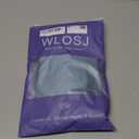 WLOSJ 100% Silk Pillow Cases 2 Pack Queen Size Mulberry Silk Pillowcase for Hair and Skin Set of 2 Highest Grade 6A Silk Soft Breathable Cooling with Hidden Zipper, Grey Blue